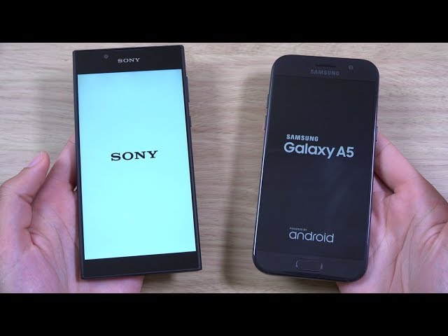 Sony Xperia L1 und Samsung Galaxy A5 2017 - Geschwindigkeitstest!