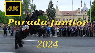 [4k] Parada Junilor Brasoveni 2024 Brasov