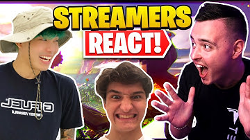 STREAMERS REACT to TEAM 7! (FaZe Flea, Mew & MORE)