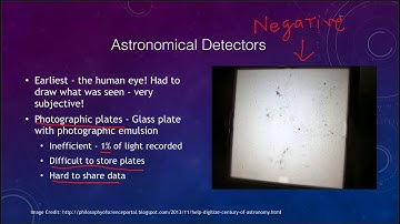 Lesson 6 - Lecture 2 - Astronomical Detectors - 2020 - OpenStax