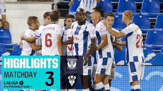 Highlights CD Leganés vs Albacete BP (2-0)