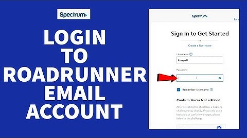 How to Login to Roadrunner Email Account (2022) | Roadrunner Webmail Login