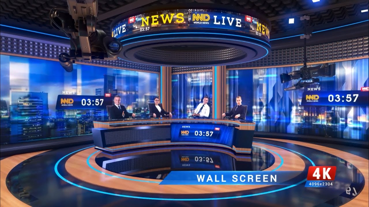 3D Virtual News Studio Background - After Effects Template - YouTube virtual-studio-set-1-after-effects-template-virtual-set-lab