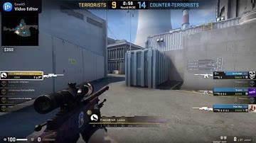 CS:GO Lupus clutch like a boss awp glass cannon ace 1v5 de_nuke