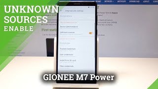 How to Unknown Sources in GIONEE M7 Power - Allow App Installation screenshot 2