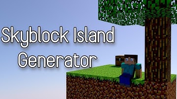 How to make a Skyblock Island Generator in MCPE | Version 1.19.51 and Higher! | **UPDATED** | 2023
