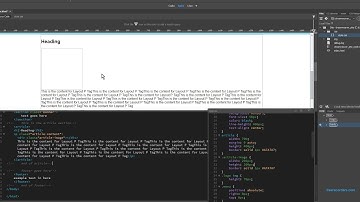 Page layouts with the Float rule in Dreamweaver CC 2018