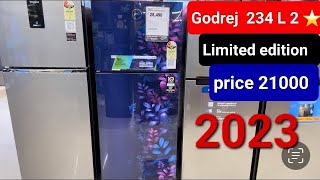 Godrej 253 liters 2 star double door refrigerator/ best fridge 2023