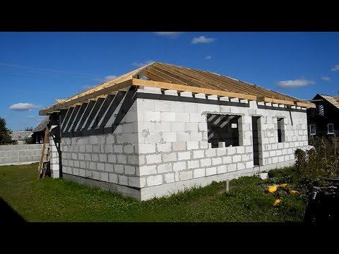 Проекты домов из пеноблоков для постоянного проживания