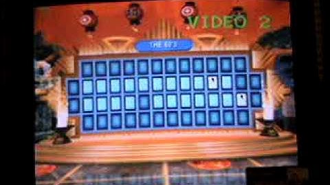 PS2 Wheel of fortune 3rd Run (Game 16 Part 1)