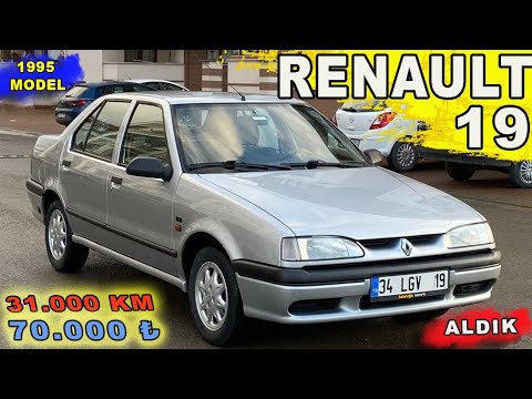 70.000TL 1995 MODEL Europa 31.000 km Reno 19 ALDIK. I Aslanoğlu Haydar