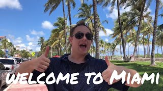 WELCOME to MIAMI 🌴SOUTH BEACH, MUSEUMS, and ART DECO TOUR #travelvlog