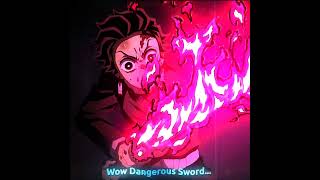 Tanjiro's bright red sword..🔥✨ - Moth to a Flame - [AMV/Edit] Resimi