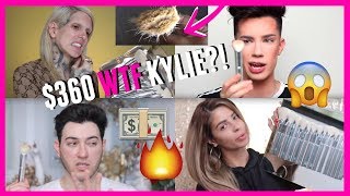 $360 KYLIE BRUSHES *WTF COMPILATION - WITH BEAUTY GURUS - Manny MUA - Laura Lee - Jeffree Star