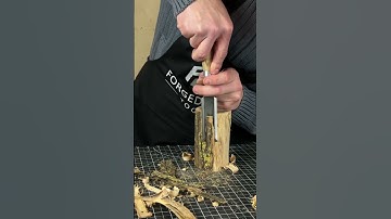 Experience the precision and craftsmanship of FST hand-forged wood carving chisels #woodcarving