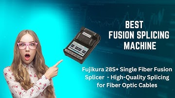 Fujikura 28S+ Single Fiber Fusion Splicer | Best fusion Splicer | Krishna Associates ahmedabad