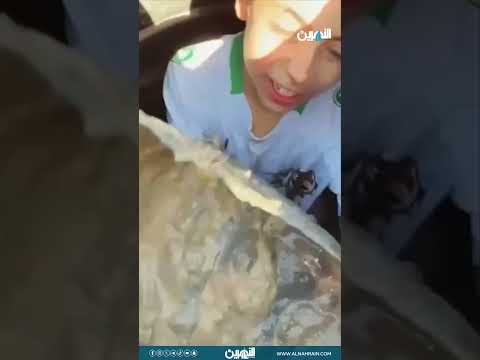 مواطن بصري يوثق تلوث مياه الاسالة في التانكي عقب مظاهرات المعممون بالبصرة