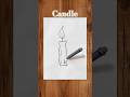 Candle #draw#scetch #candle #simple #turorial #art #illustration