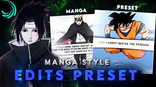  5 manga edit preset on Alight motion z the ONLY Animanga Edit Presets You Need (Free Download)