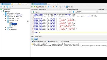 Yakın Kampüs - MySQL - Ders 3: WHERE komutu