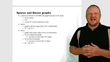Spare and Dense Graphs