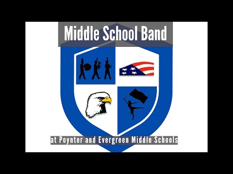 Middle School Band at Poynter and Evergreen, Hillsboro School District
