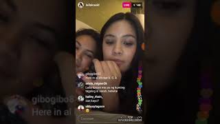 Leila Alcasid and Sarah Alcasid&#39;s IG LIVE