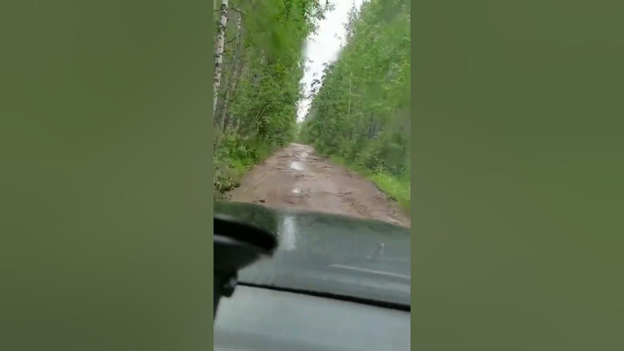 Дорога на гору Воттоваара