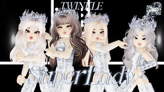 TWINKLE (트윙클) 'Super Lady' MV 4K (ROBLOX KPOP)