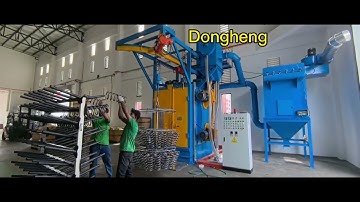 Q37 hook type shot blasting machine
