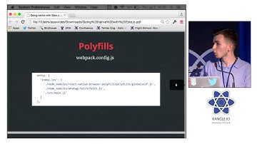 Mike Grabowski - Going native with Este.js lightning talk at react-europe 2015