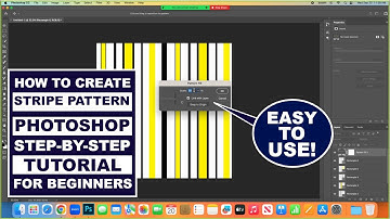 How to create stripes pattern photoshop step by step tutorial #webgify institute We give online jobs