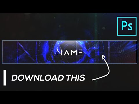 Game  Channel Art Template - Download in PSD