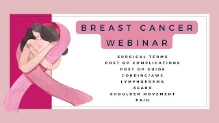 Breast Cancer Surgery Webinar
