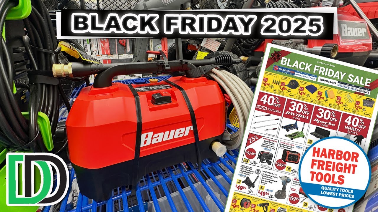 Top Things You SHOULD Be Buying at Harbor Freight Tools During Black Friday 2025