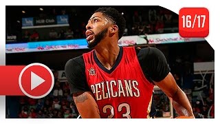Anthony Davis Full CRAZY Highlights vs Nuggets (2016.10.26) - 50 Pts, 16  Reb, MUST WATCH!