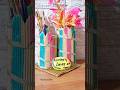 DIY cardboard pots #madhavcrafts #diy #art #craft #handmade #homedecor #shortvideo #yshorts #support