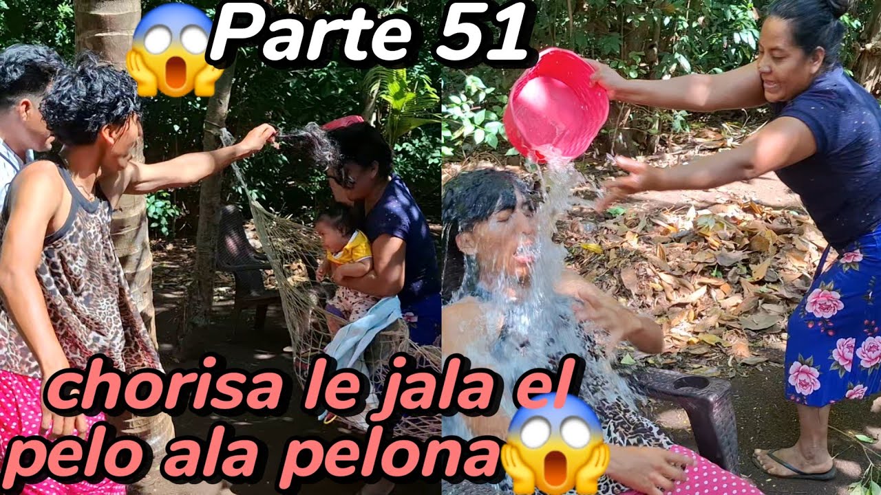 ❤️La Chorisa le Jala el pelo a Su Suegra😱La Suegra le Hecha agua en la Cara😡