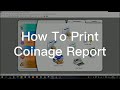 How To Print Coinage Report 如何打印现金薪资单 | SQL Payroll