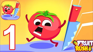 Fruit Rush - gameplay Part 1 Level 1 - 10 (iOS, android)