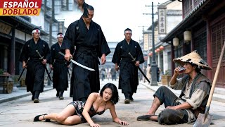 Download Lagu [Doblado Esp] Samuráis maltrataban a civiles, un Carretero los eliminó a todos y huyó a un templo MP3