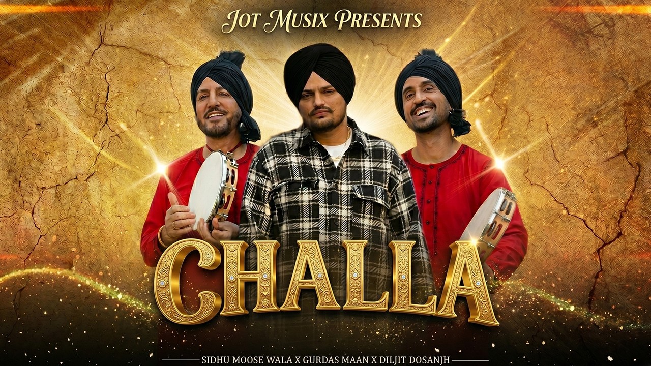 Challa : Sidhu Moosewala X Diljit Dosanjh X Gurdas Maan | JoT Musix | New Punjabi Songs 2026 adlı videoyu YouTube'da izle Challa : Sidhu Moosewala X Diljit Dosanjh X Gurdas Maan | JoT Musix | New Punjabi Songs 2026 adlı videoyu YouTube'da izle
