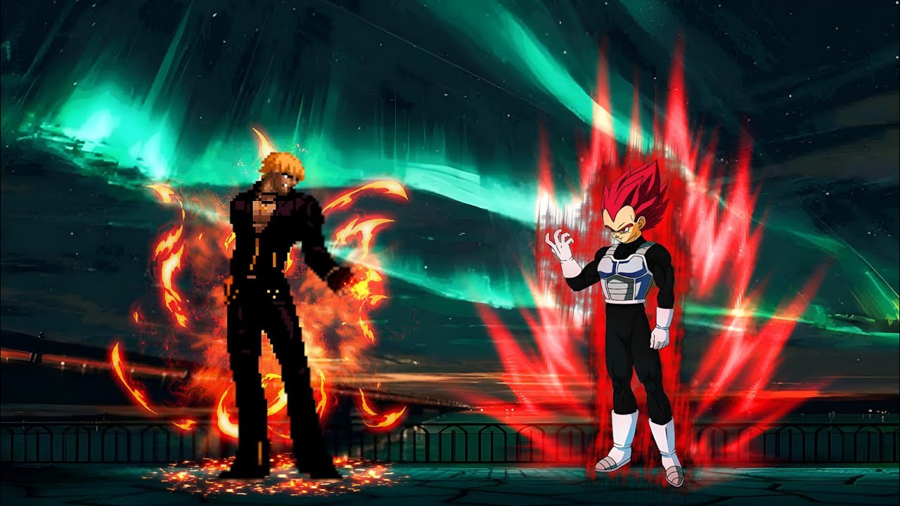 [KOF vs DBZ] K-Royar vs Evil Vegeta