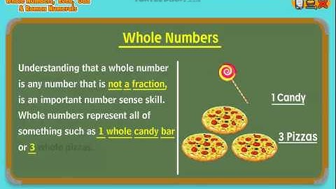 What are Whole Numbers? *Math for Kids*