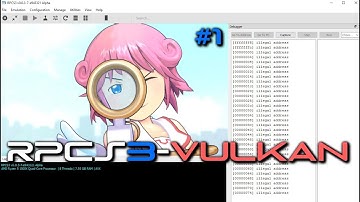 [ ! Outdated ! ] PS3 Emulator-RPCS3-LLVM-Vulkan | Gal*Gun #1