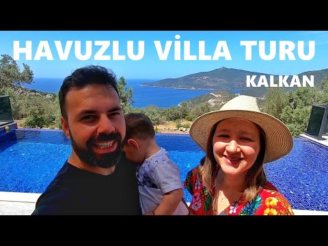 Kiralık Villada Tatil Deneyimi | Havuzlu Villa Turu | Kalkan, Antalya
