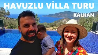 Kiralık Villada Tatil Deneyimi Havuzlu Villa Turu Kalkan Antalya