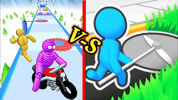 Rope- Man Run (now run) 🆚 Strimer Master (Super swing) gameplay #1