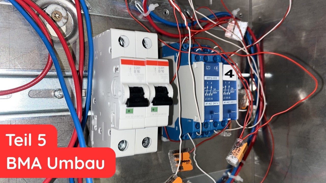 Feuerwehrbedienfeld anschließen - BMA Umbau Teil 4 | Easy Tec