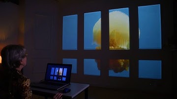 Presentation – interior projection mapping